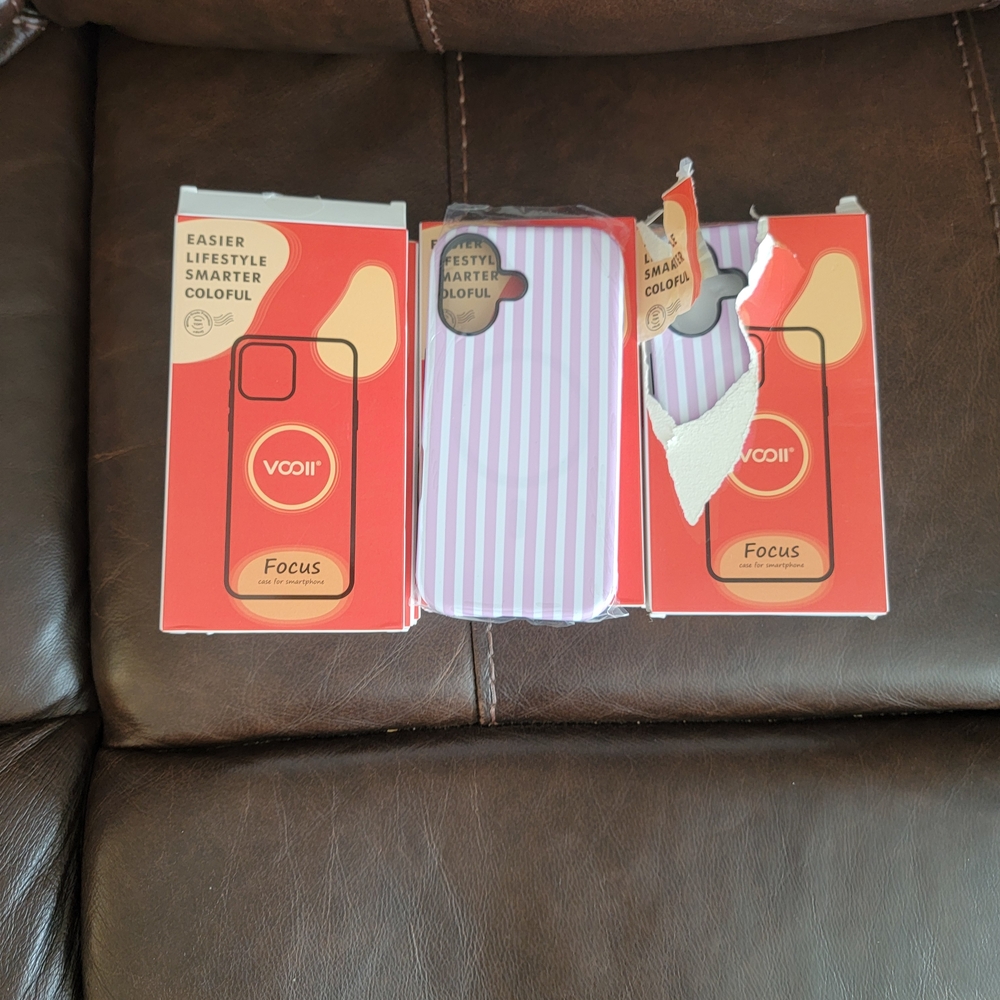 VOOII Black Phone Case Lot Of 7